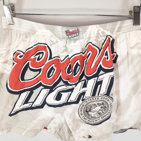 Y2K Coors Miller-Coors Beer Colorado Rockies men's boxers size XL - Picture 2 of 5
